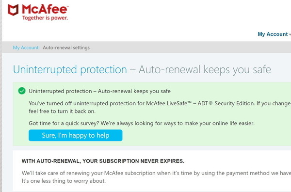 《McAfee LiveSafe》免費領取方法