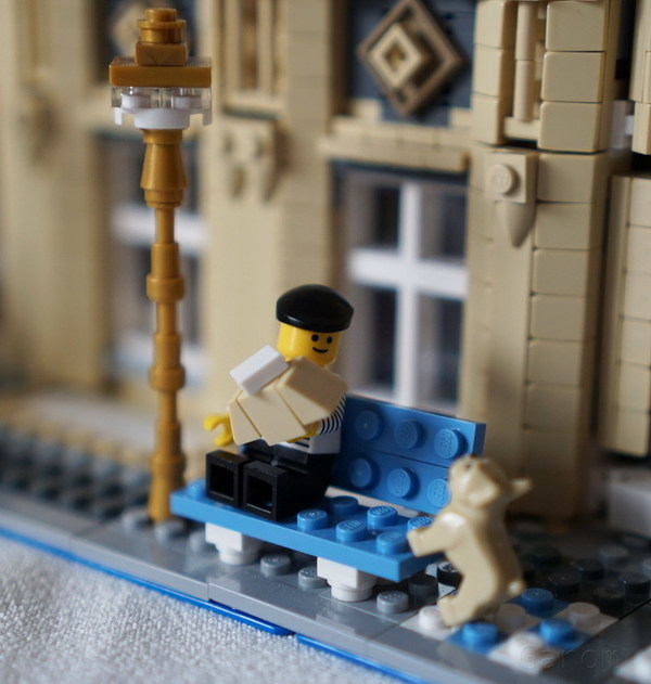原箱 LEGO 倫敦橋變法國博物館