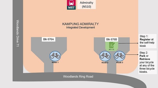 新加坡推全自動單車泊車地下系統 