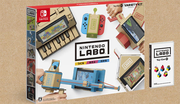 《Nintendo Labo》Switch x 紙皮無限體感新玩法