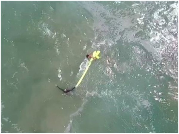 全球首宗無人機救泳客事件  澳洲沙灘拯救隊新貴