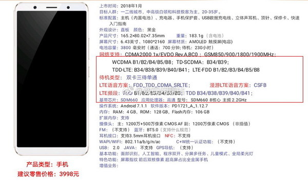 【五千有找】Vivo X20Plus UD 首款屏下指紋手機官網現身？