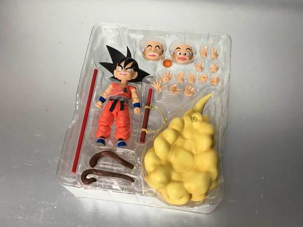 Figuarts少年悟空【開箱】 豐富配件連筋斗雲