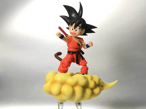 Figuarts少年悟空【開箱】 豐富配件連筋斗雲