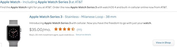 CSL 免費啟動 Apple Watch Series 3 LTE 服務