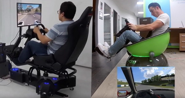 小型 VR 體感遊戲椅！360 度轉動夠過癮