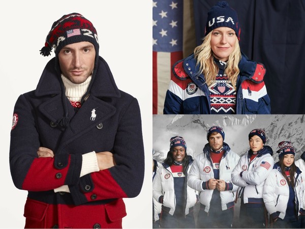 美國 Ralph Lauren 2018 冬奧制服  保暖靠導電墨水技術加持