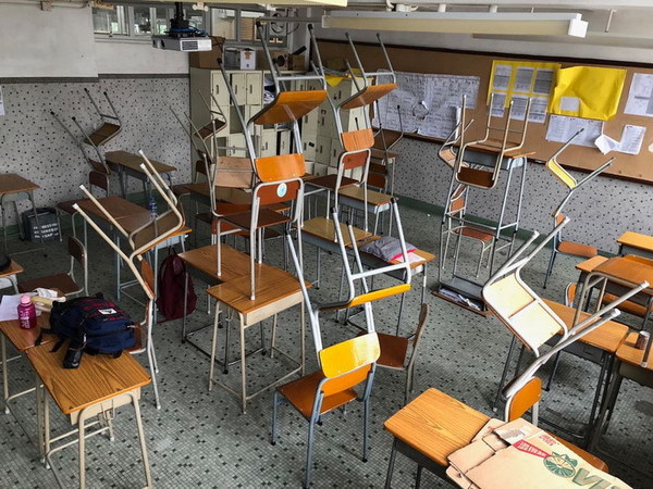 【圖輯】香港學校櫈凌空反轉再反轉！最高物理學境界？