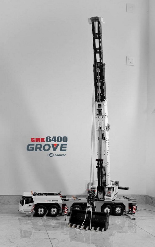 港產 LEGO 神人宇記最後之作！超像真 Grove 重型吊臂車