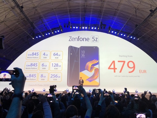 M 字全屏當道！ ASUS ZenFone 5z 首發