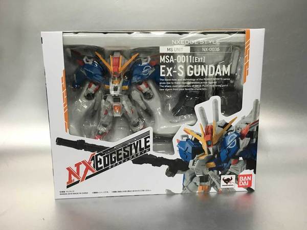 NXEDGE STYLE Ex-S高達【開箱】 GUNDAM SENTINEL系列始動