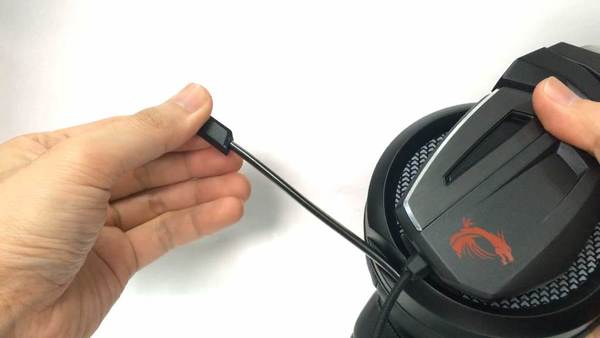 MSI GH60電競耳機【開箱】 精簡設計高清音質