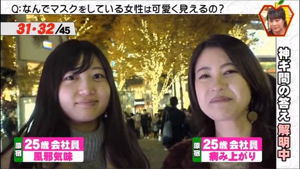 戴口罩都是美女？日本街頭實測真相曝光
