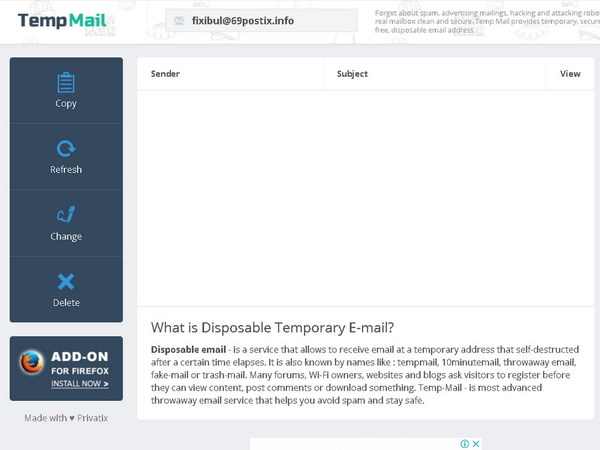 善用暫時性電郵郵箱   Temp Mail 可收取附件