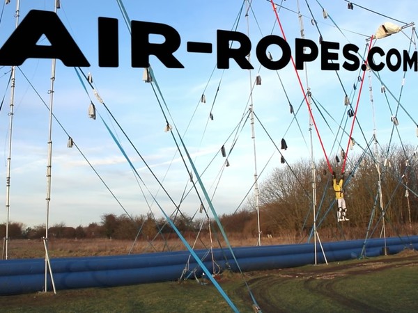 眾籌蜘蛛俠「繩索」Air-Ropes！夠膽堅離地體驗嗎？