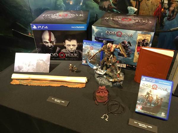 PS4《God of War》限定版率先睇 特別版PS4‧收藏版模型雕像