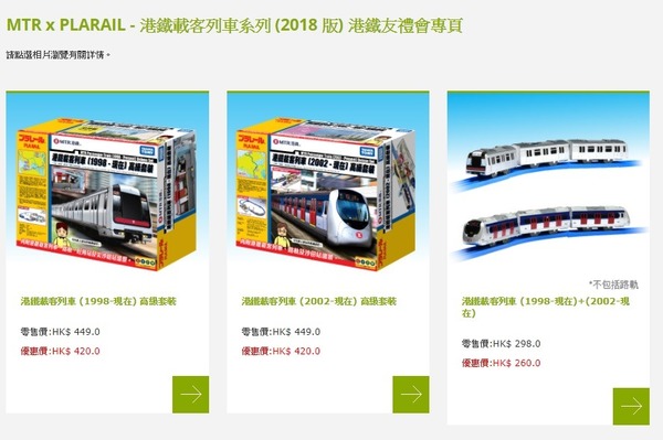 MTR x PLARAIL 港鐵載客列車模型明天開賣！銷售網站驚見「售罄」？