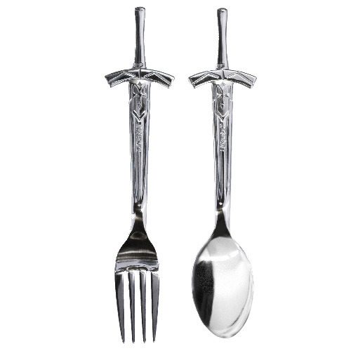 讓聖劍助你進食  誓約勝利之劍餐具套裝