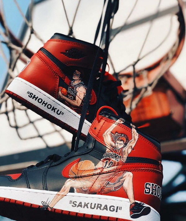 Nike Air Jordan 1 x 男兒當入樽客製化波鞋