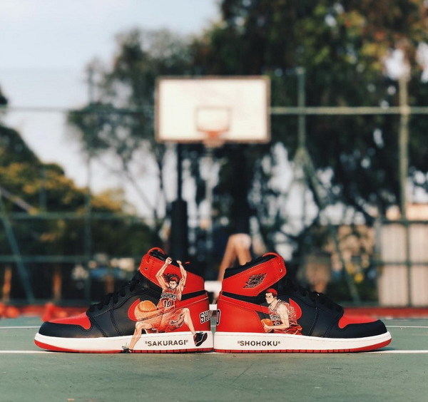Nike Air Jordan 1 x 男兒當入樽客製化波鞋