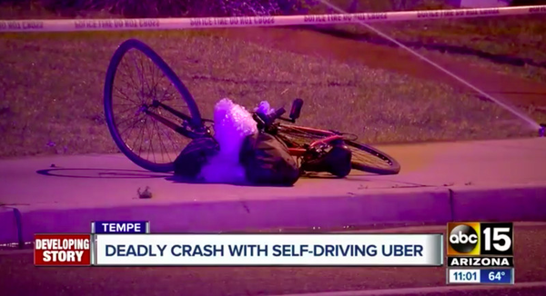Uber 自動駕駛車撞死途人！網民：太依賴科技的後果