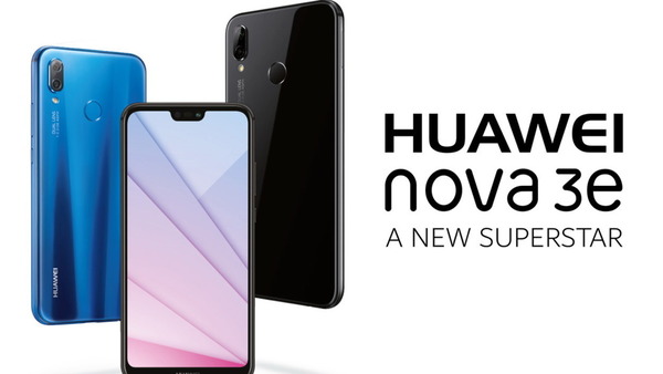 Huawei Nova 3e（P20 Lite）劉海全面屏平價發布