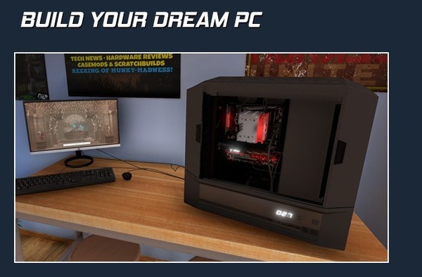 砌機模擬遊戲《PC Building Simulator》！無視金錢 DIY 夢幻電腦