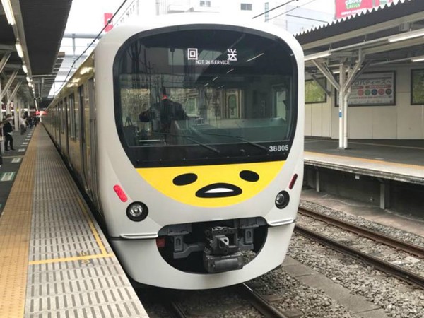 Gudetama X 西武鐵道 Smile Train 通車！蛋黃哥佔領車身