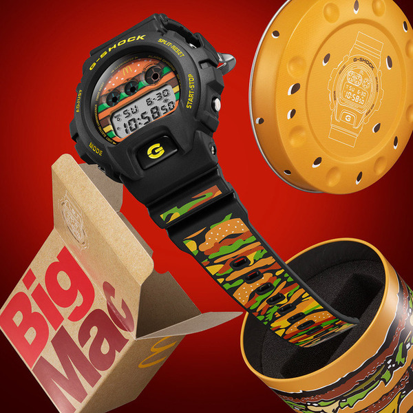 【網購】日本麥當勞 BIG MAC 鐵盒版 G-Shock 手錶 限量 1000 隻周末開搶