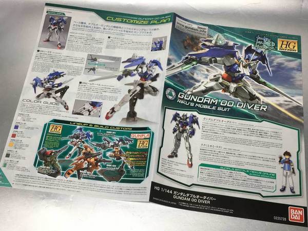 HGBD高達00潛行者【開箱】 另購新版潛行機件展示地台