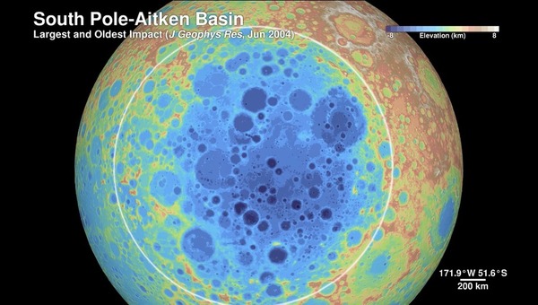 NASA 發佈 4K 月球片！證明月球存在南極冰層