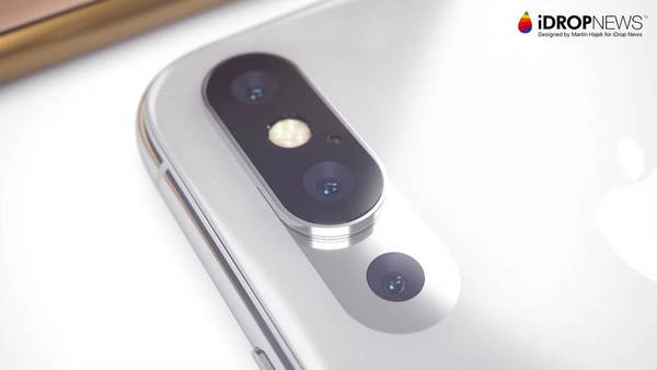iPhone X 配三鏡頭模組！四大可能設計