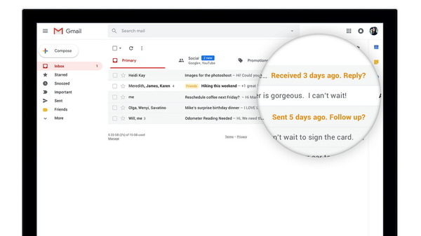 Gmail 新版增多項快捷鍵   5 項好用功能【一鍵開通】  