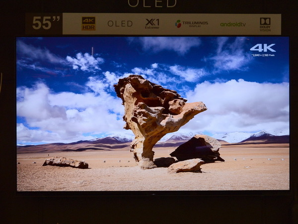 SONY OLED 4KTV 畫質掛帥 A8F 登場