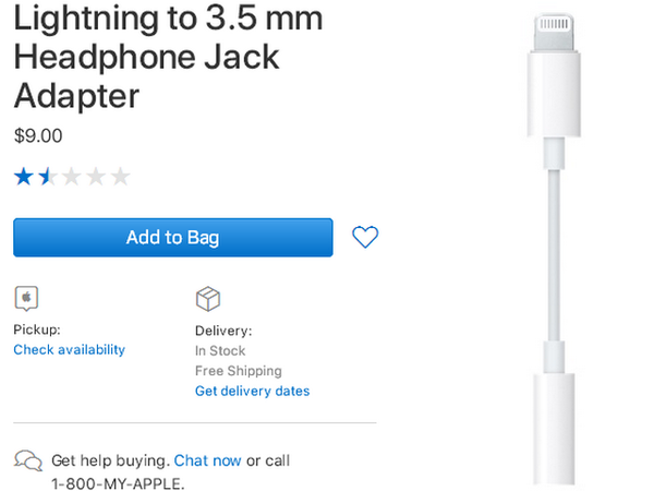 9 月新 iPhone 不再送 Lightning 至 3.5mm 轉接線？