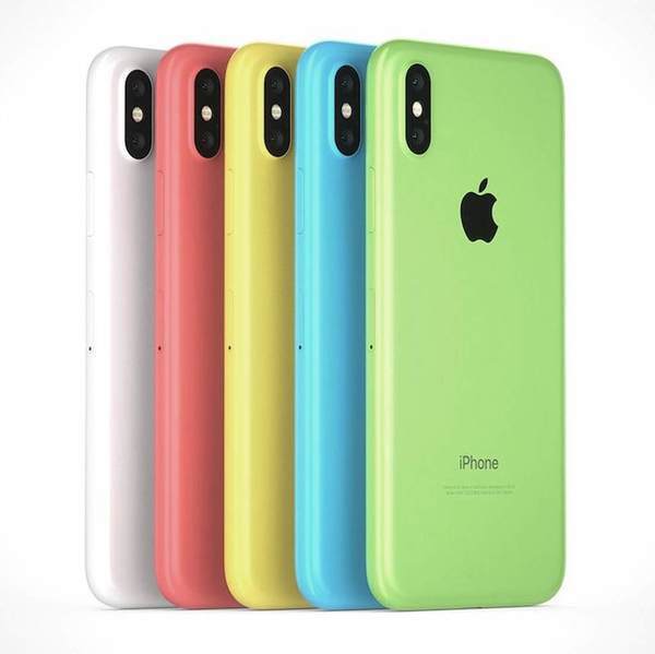 平價 iPhone X 傳設 6 款配色！向 iPhone 5C 致敬！
