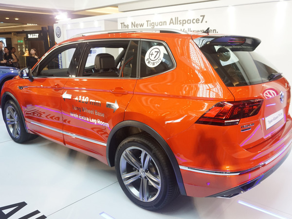 Volkswagen Tiguan Allspace7 七人 SUV 登場！Tiguan 拉長更實用