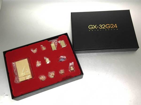 GX-32G24超合金魂黃金戰士【開箱】 24K鍍金分量十足