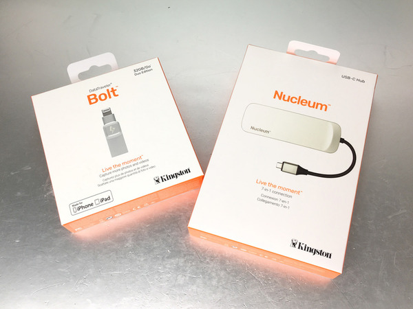 【開箱】Bolt Duo Lightning•Nucleum USB-C集線器 Kingston手機容量擴充•檔案傳輸周邊
