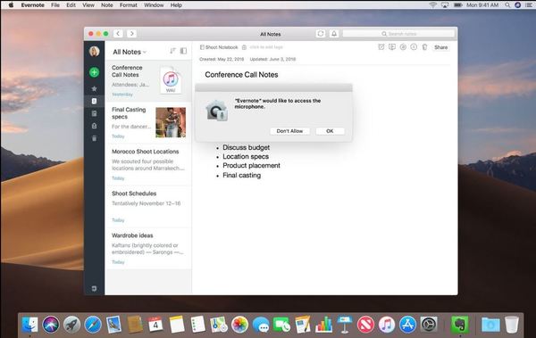 【WWDC 2018】macOS Mojave 與 iPhone 鏡頭連動！十大功能速覽（下）