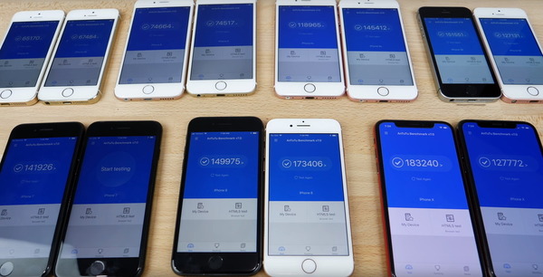 iOS 12 vs iOS 11 新舊 iPhone 速度測試   iPhone SE 有驚喜？