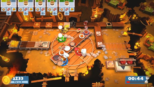 Overcooked 2行貨確認 4人合作煮食救世