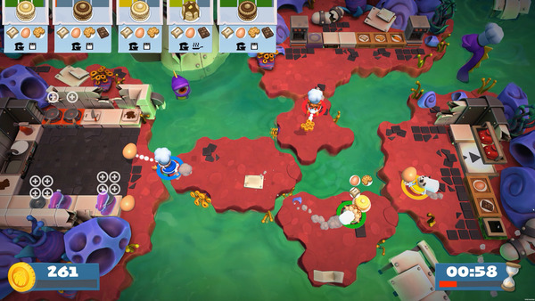 Overcooked 2行貨確認 4人合作煮食救世