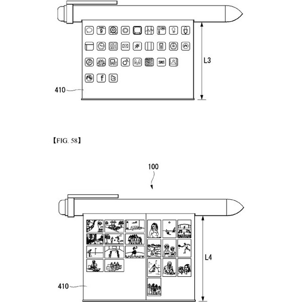 LG 手寫筆可伸縮採捲軸設計申請專利  代替手機勁過 S Pen？