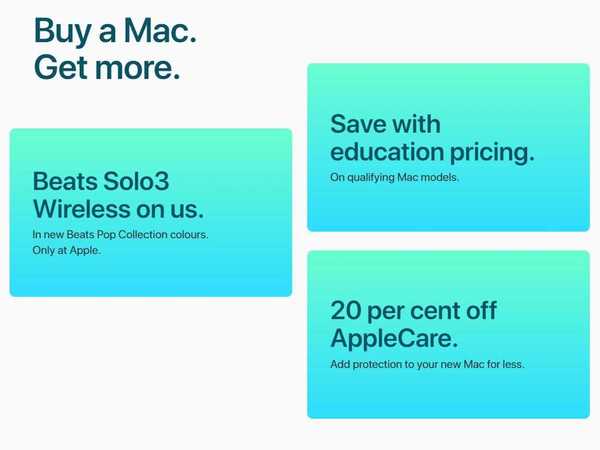 Apple Back to School 2018 海外版大學優惠率先登場