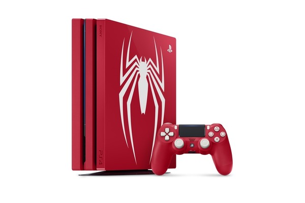 紅白造型蜘蛛俠PS4 Pro Marvel’s Spider-Man限定同捆裝
