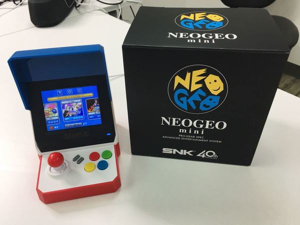 【試玩】日版 SNK NeoGeo mini  迷你街機開箱！HK＄900 有找買童年回憶