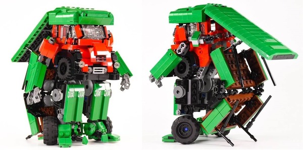 【專訪】達人用 LEGO 重現「獅子頭重機」！本土機械人「香港重機」完美 LEGO 化