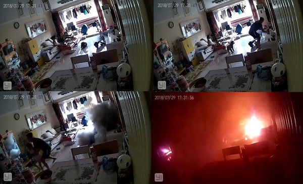 「風火輪」充電爆炸影片爆光！網民：中國製係會爆炸