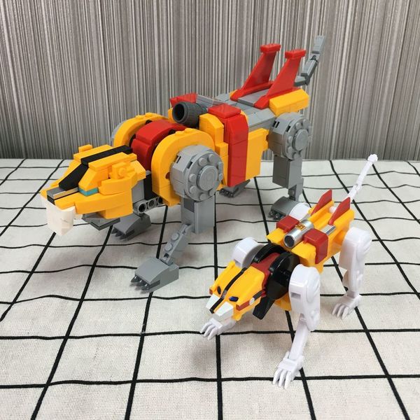 LEGO vs BANDAI 最新百獸王玩具比併